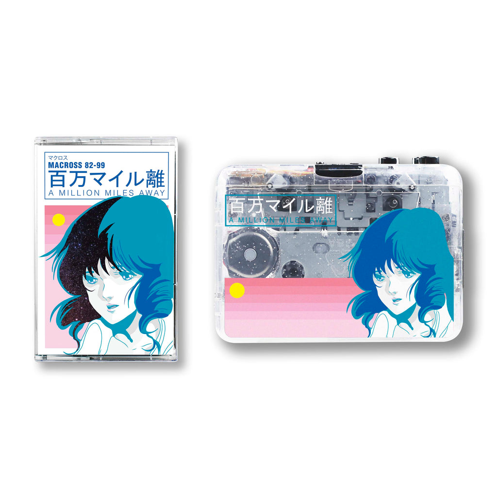 Macross 82-99 - 'A Million Miles Away' Tape + Cassette Player Bundle