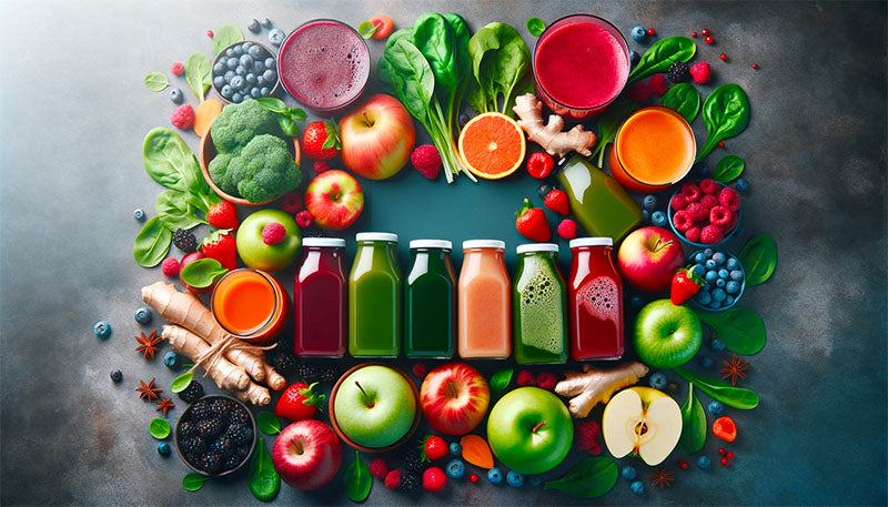 Lose weight healthily with a juice cleanse