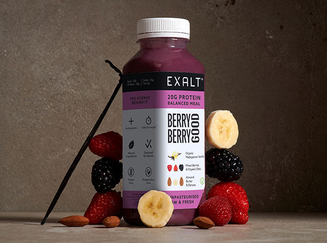 use EXALT protein drinks to increase your protein intake per day