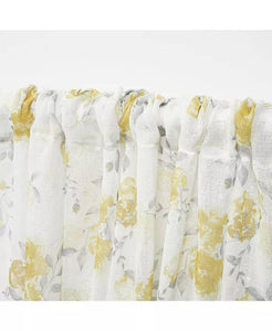 Lauren Ralph Lauren Anais Sheer Back Tab Rod Pocket Curtain Panel, 50