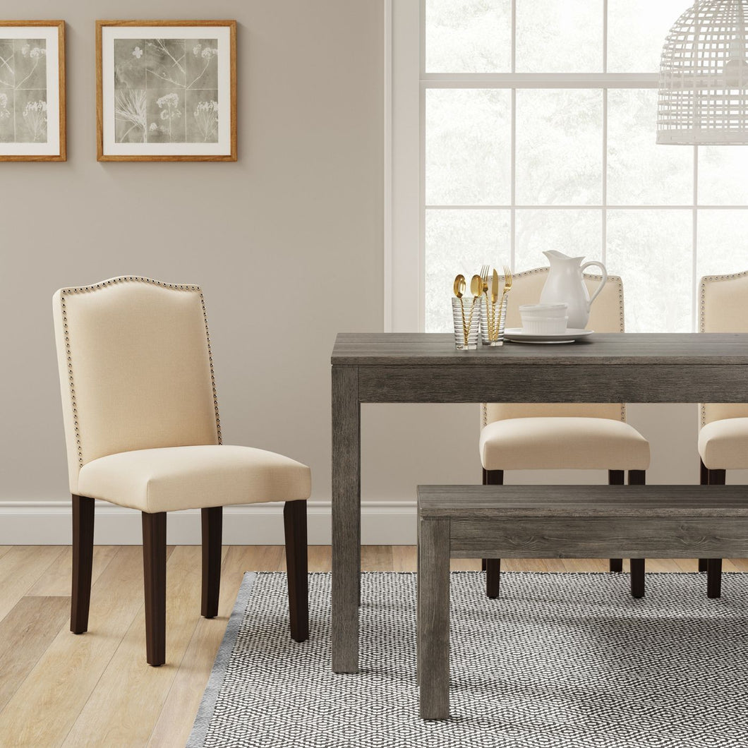 camelot nailhead dining chair