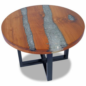 Narron Solid Wood Cross Leg Cross Leg Coffee Table (#589)