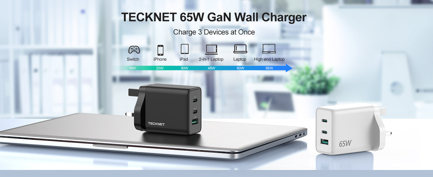 65W USB C Charger