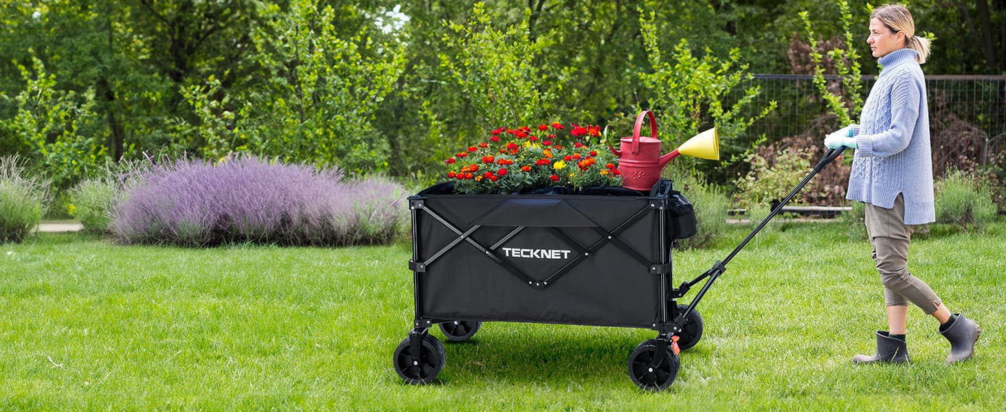 TECKNET- Folding-Trolley Cart