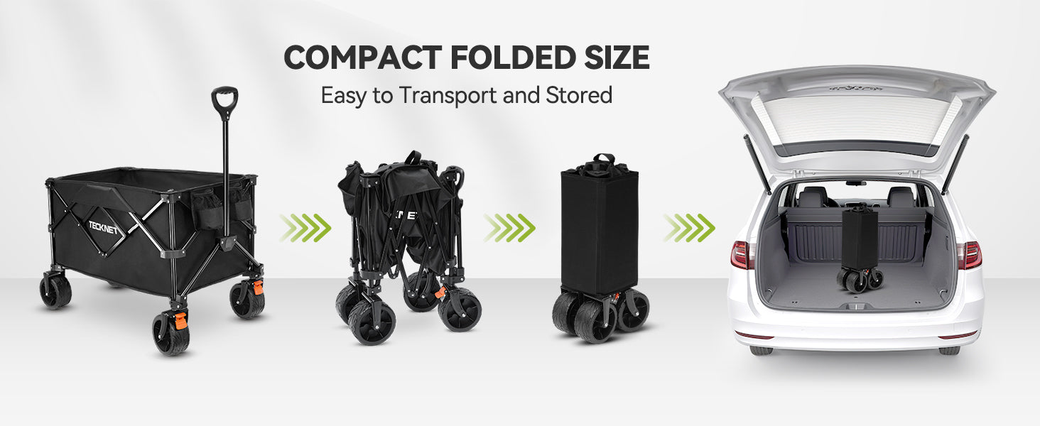 TECKNET- Folding-Trolley Cart