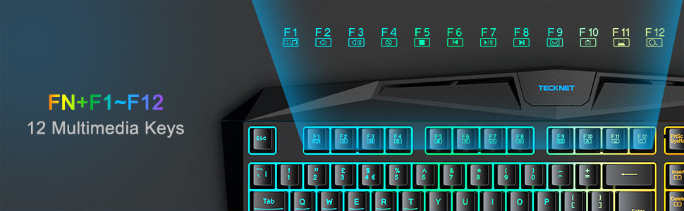 TECKNET Gaming Keyboard