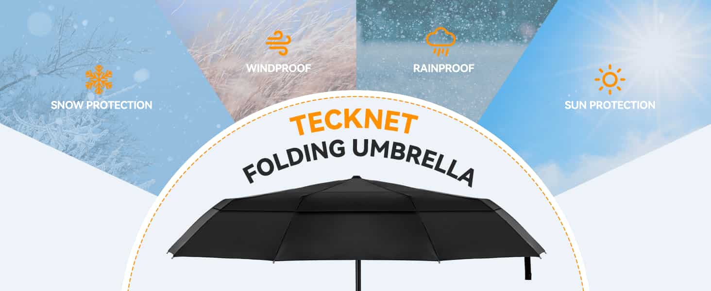 TECKNET Windproof Umbrella