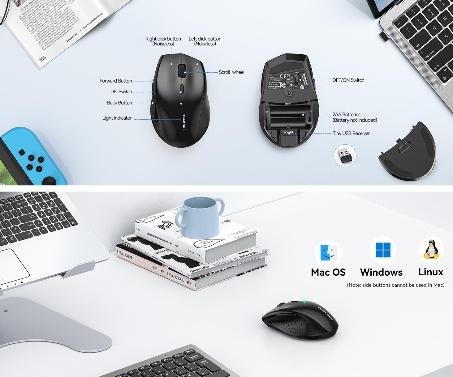 Wireless Silent Mouse