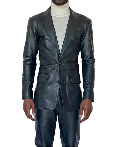 I.n.c. International Concepts Men's Twilight Slim-Fit Faux-Leather Suit  Jacket, Created for Macy's | CoolSprings Galleria