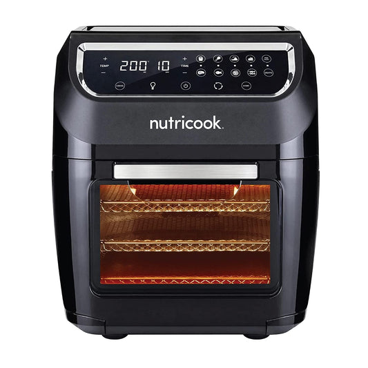 Nutricook Air Fryer 2, 1700 Watts, Digital Control Panel Display, 10 Preset  Programs With Built-In Preheat Function, 5.5 Liters, Brush Stainless  Steel/Black, 2 Years Warranty, Af205: Buy Online at Best Price in