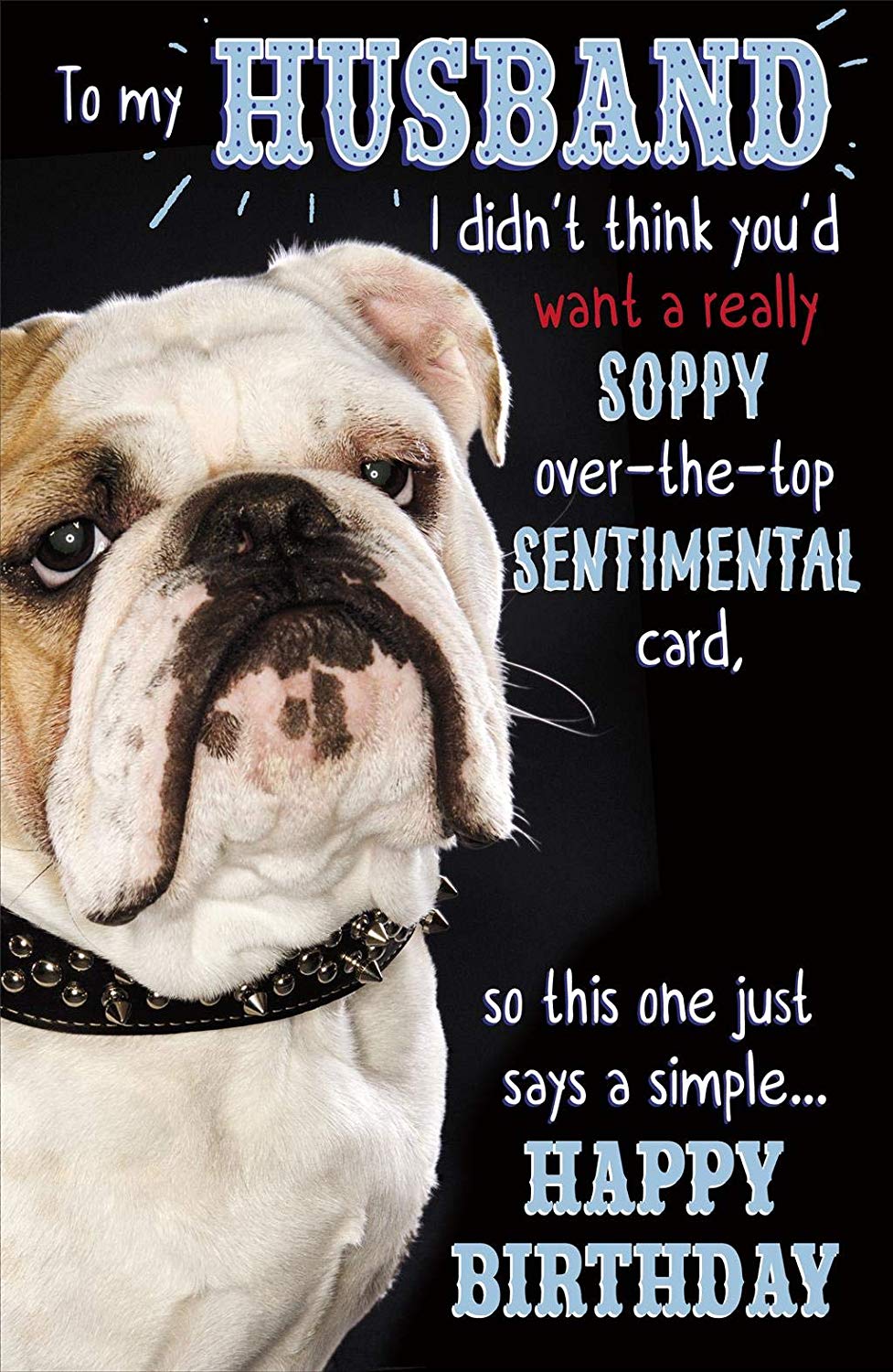 happy birthday bulldog card