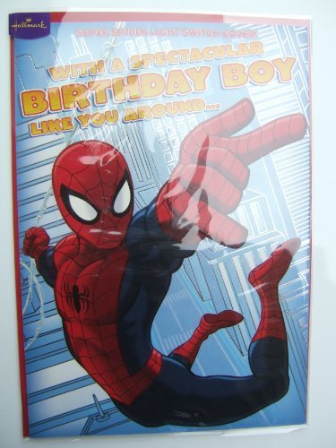 Spiderman Birthday Card for a BOY – Basket of Cards