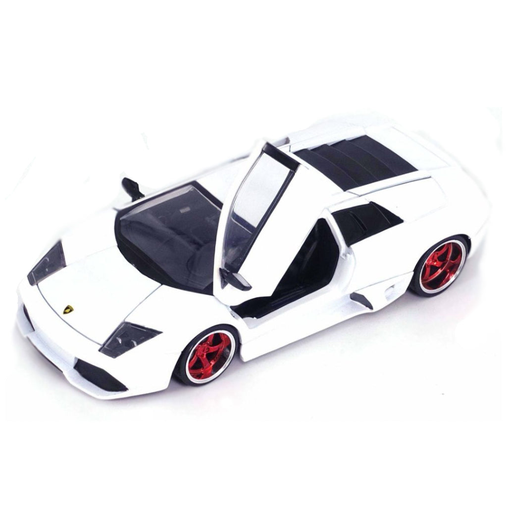 Hyper-Spec- Lamborghini Murcielago LP 640 (White) 1:24 - Comic Book Factory