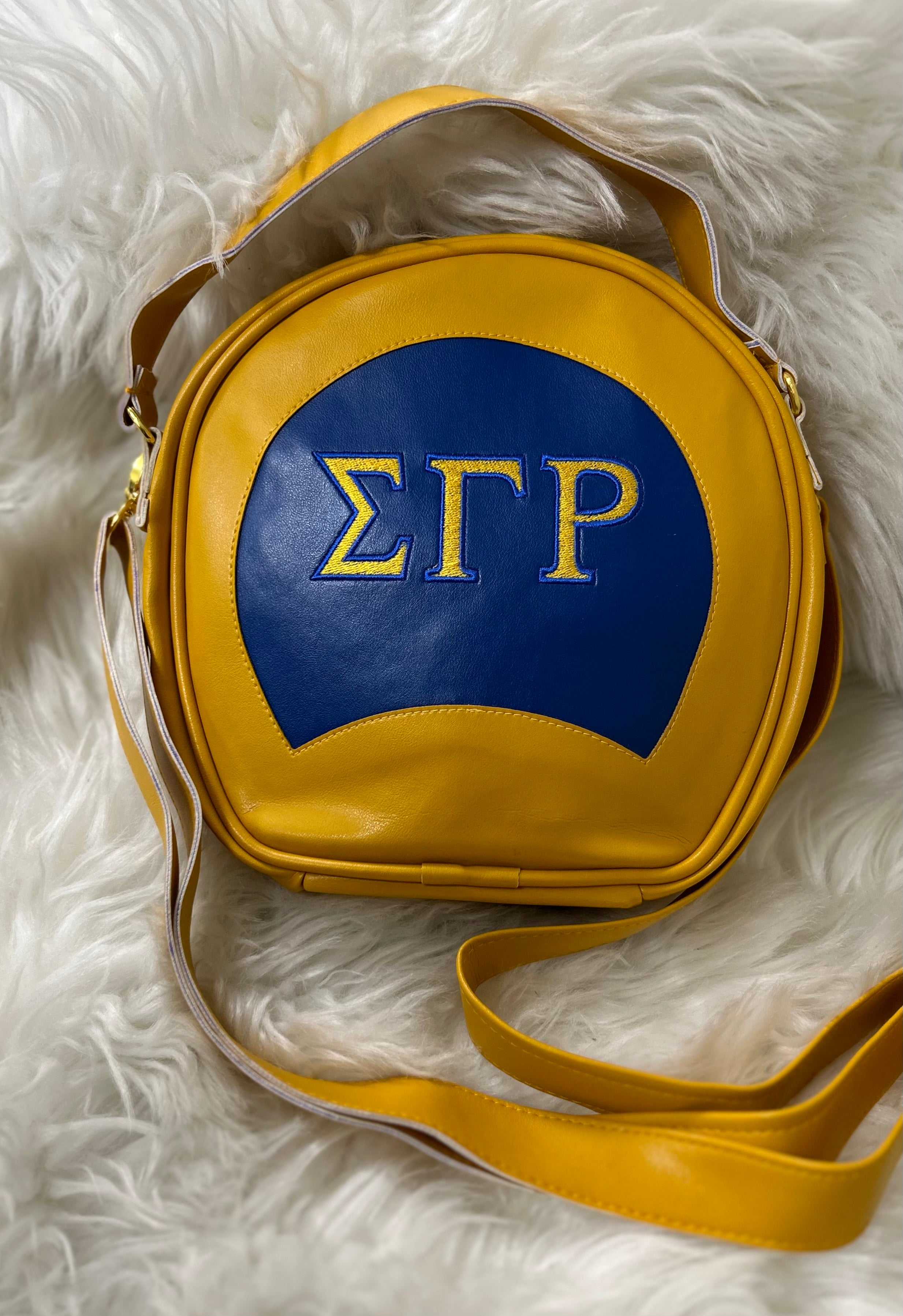 Sigma Gamma Rho- Greek Letter Crossbody