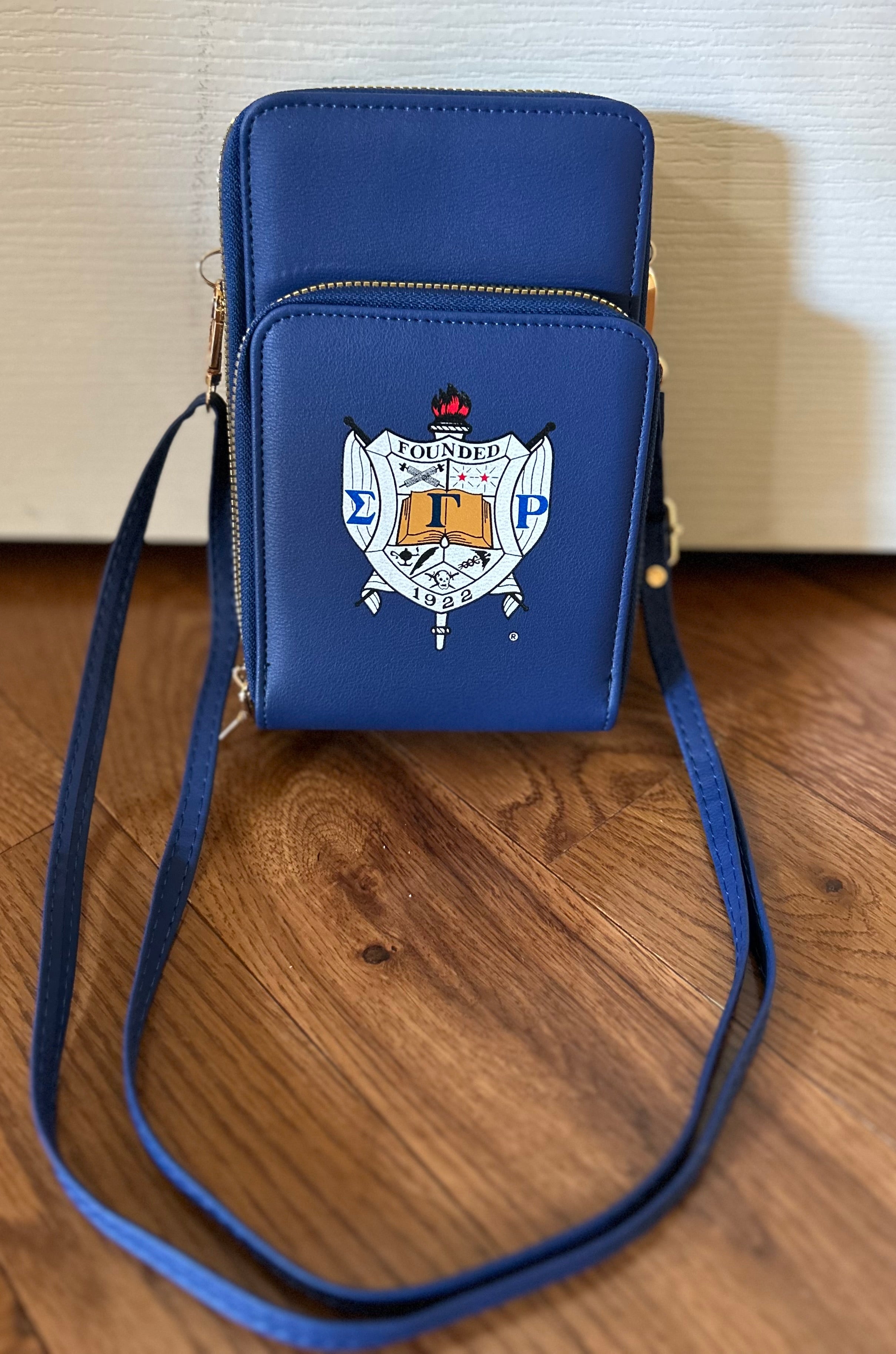 Sigma Gamma Rho - multi compartment crossbody