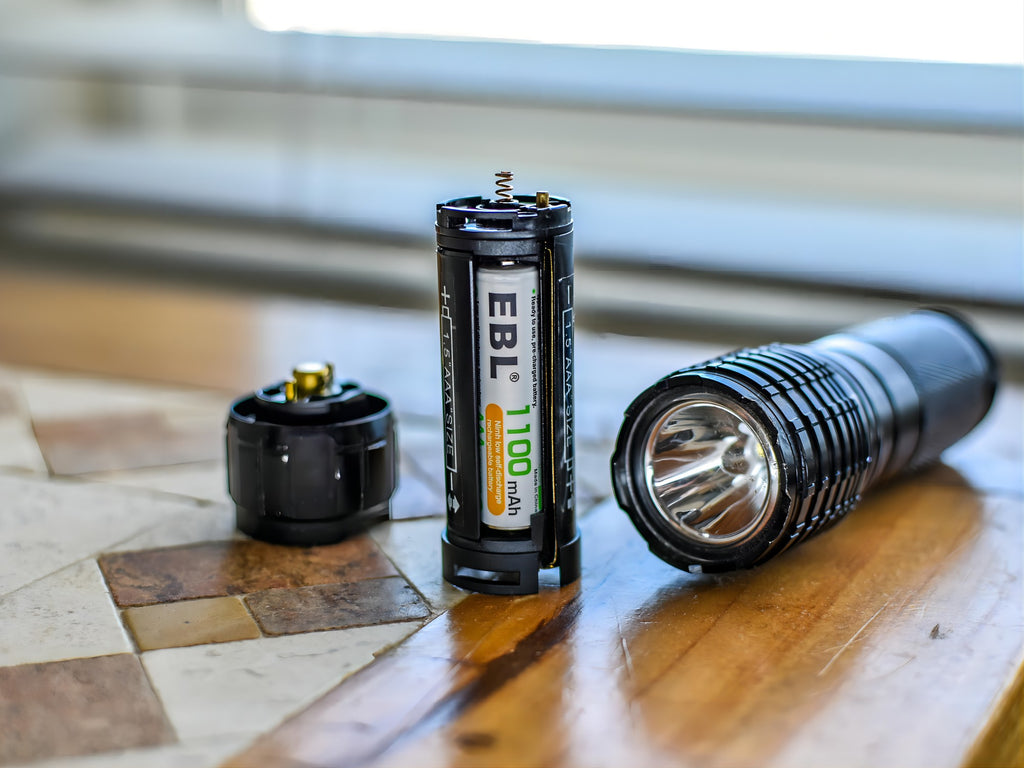 flashlight rechargeable batteries