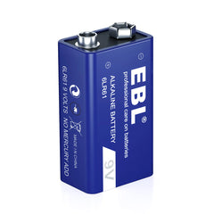 9V Alkaline Battery 600mAh