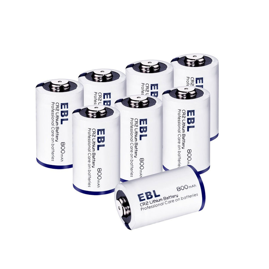  EBL CR123A 3V Lithium Battery, 16 Pack CR123A Batteries with10  Years Shelf Life Long-Lasting 123 Batteries for Cameras Flashlight Security  : Electronics