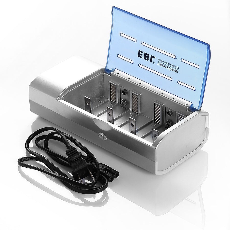 EBL Universal Battery Charger for 18650 16340 14500 Li-ion Batteries –  EBLOfficial