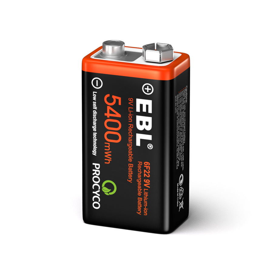 Buy 1.5V Li-ion USB Rechargeable AA Batteries online – EBLOfficial