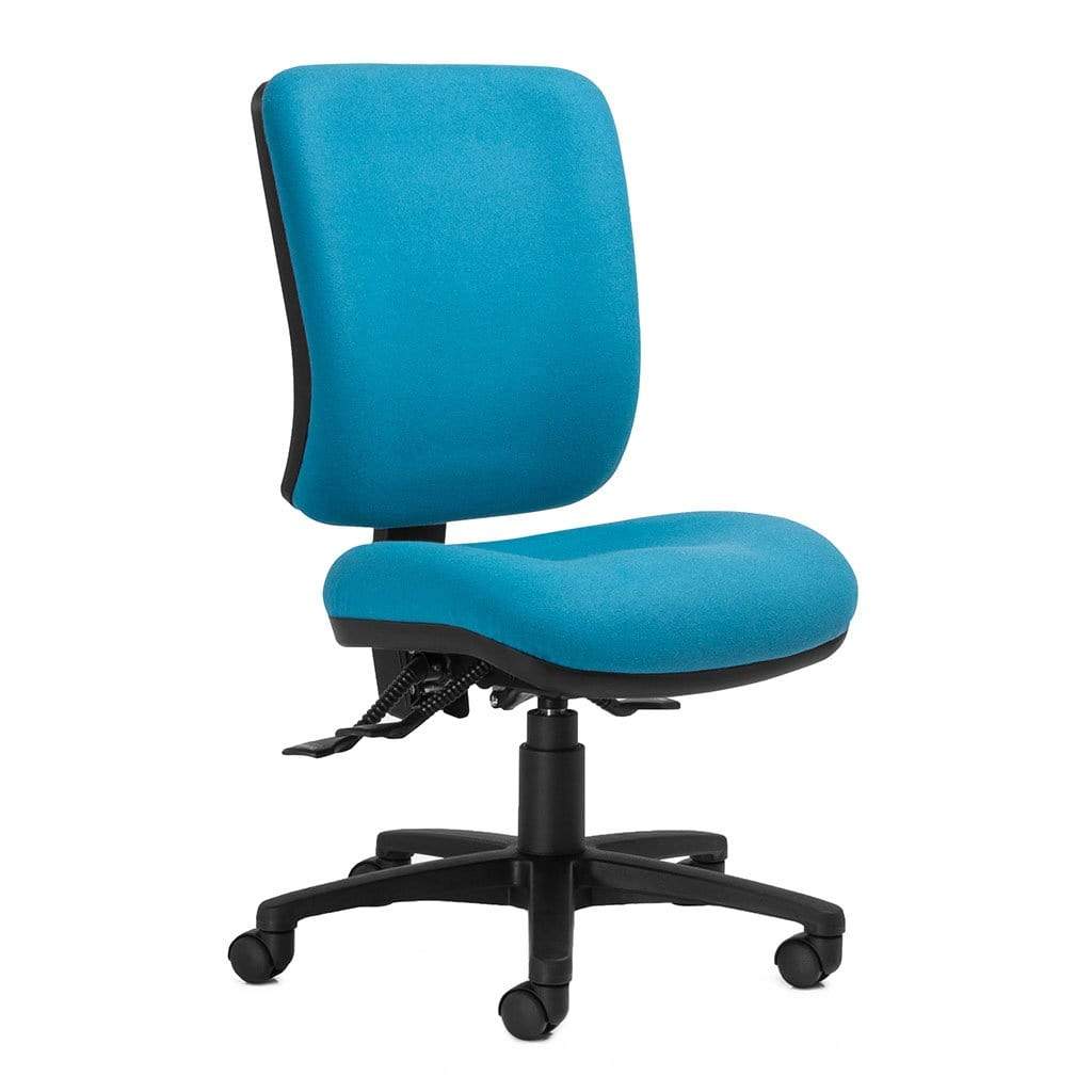 Chair Solutions Chair Black / No Arms Rexa High Back Task Chair 120kg
