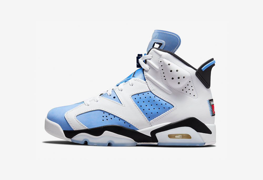 blue jordans retro 6