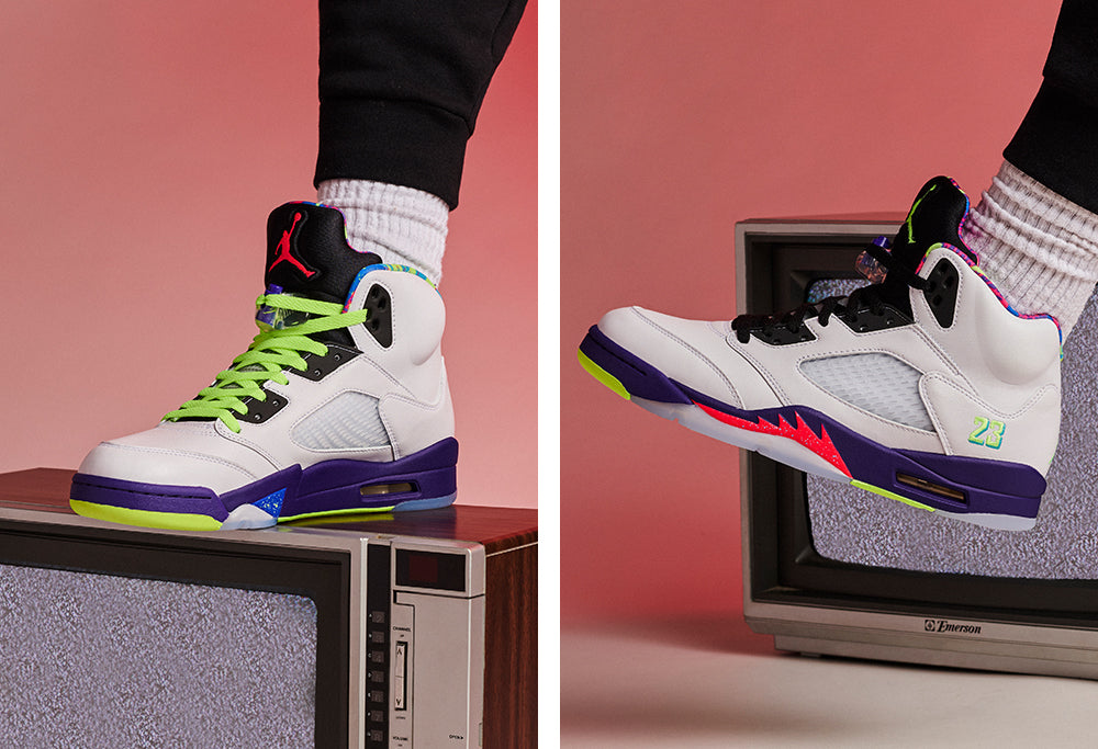 jordan 5 bel air laces