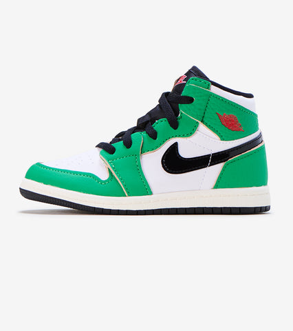 kids green jordan 1