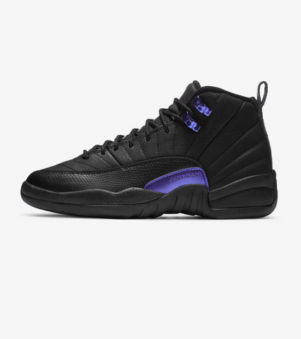 jordan 12 purple and black