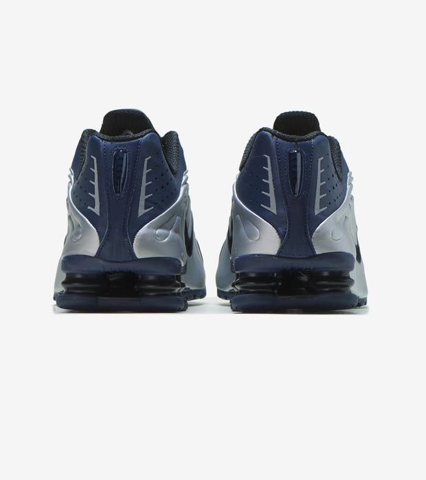 navy nike shox