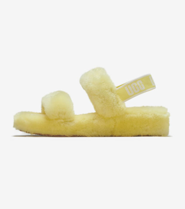 ugg yellow slides