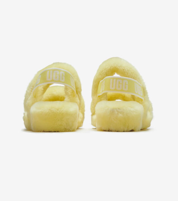 ugg oh yeah slides yellow