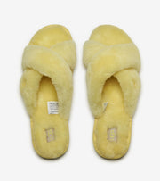 ugg fuzzette yellow