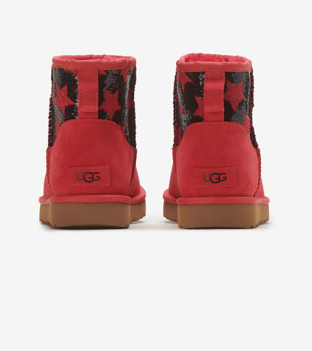 red sequin uggs