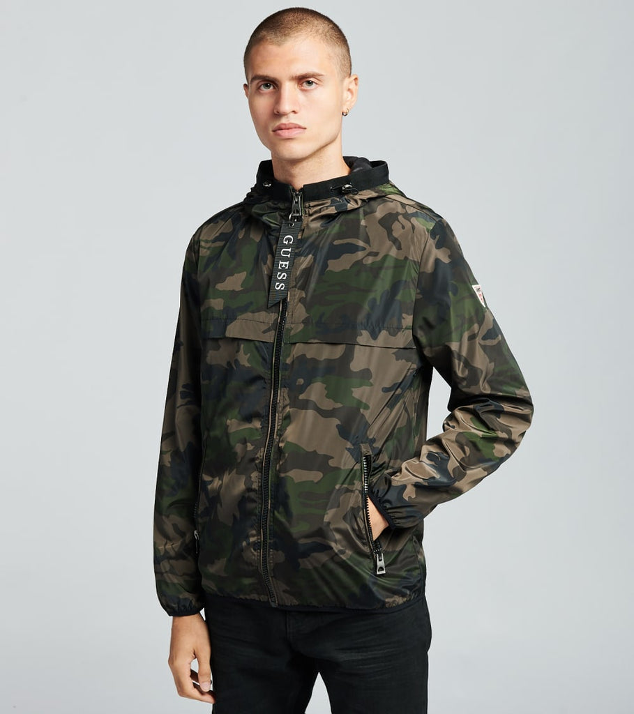 guess camo jacket