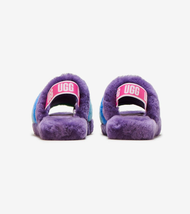 ugg fluff yeah slide purple