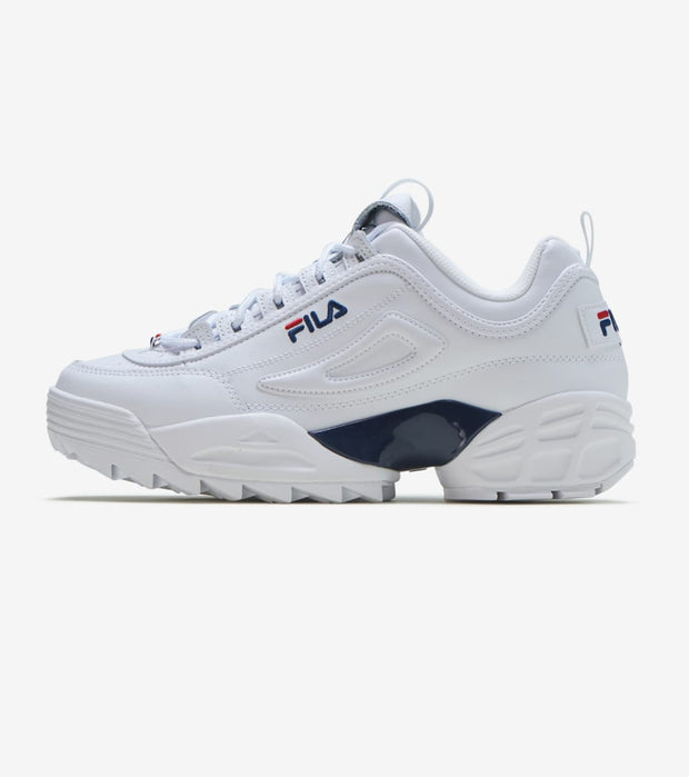 fila disruptor ii premium suede grey shoes