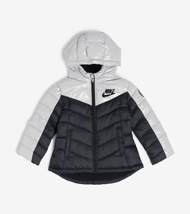 grey nike puffer jacket