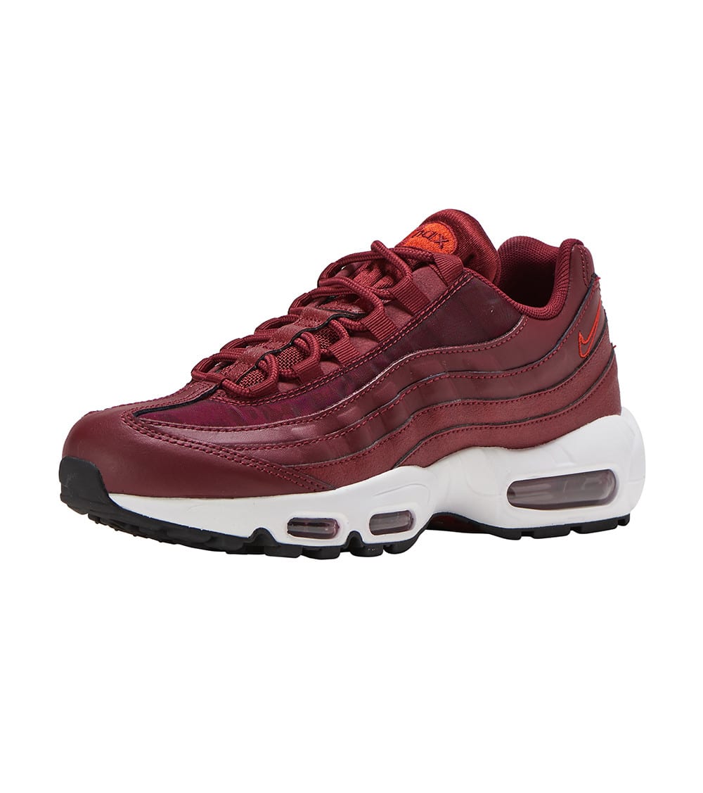 Nike Air Max 95 Shoes in Burgundy Size 