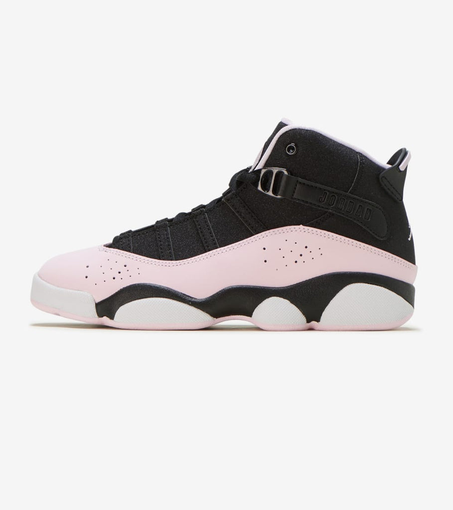 6 rings jordans pink