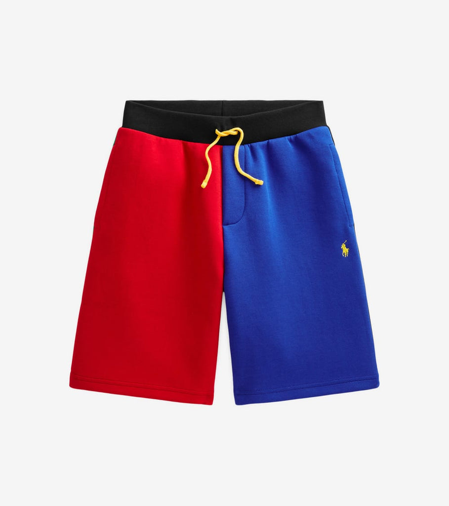 polo color block shorts