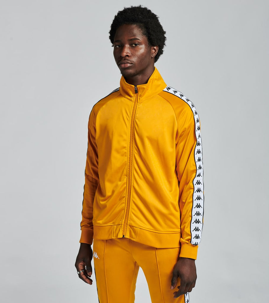 yellow kappa track jacket