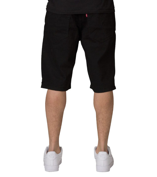 levis 569 shorts black