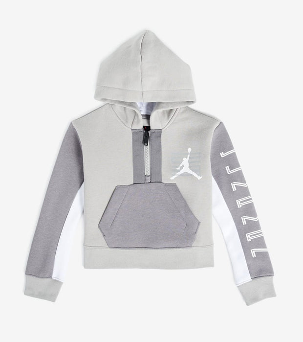 gray and white jordan outfit