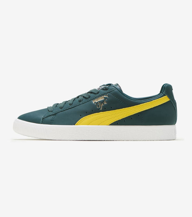 green and yellow puma