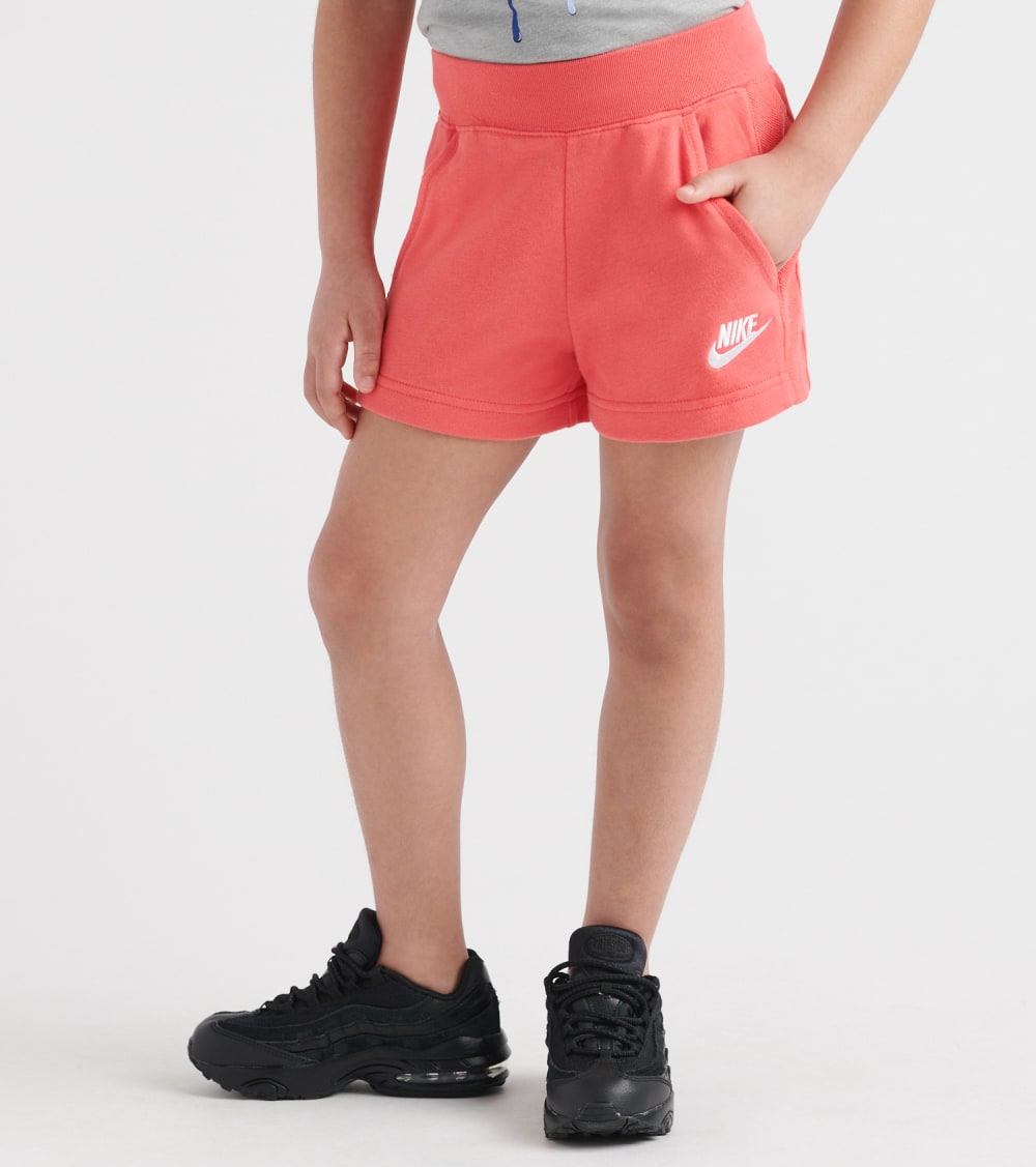 pink cotton nike shorts