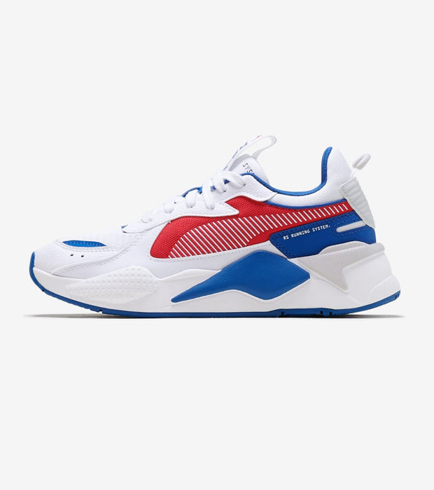 puma rsx white and blue