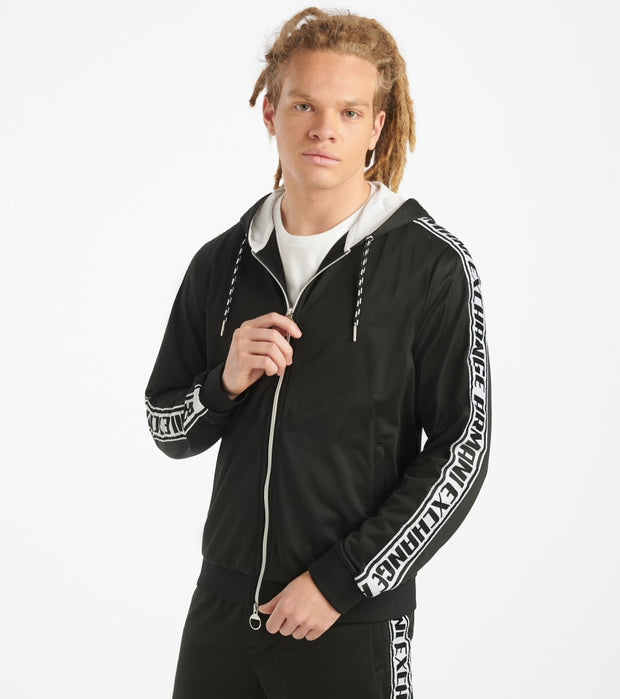 armani exchange hoodie black