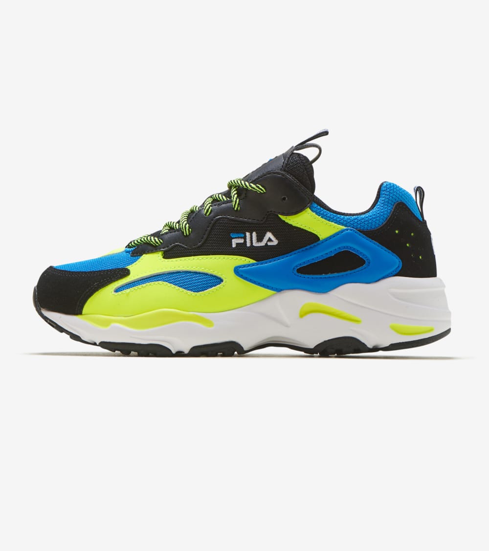 fila ray yellow blue