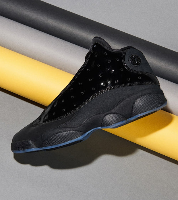 jordan retro 13 black cap and gown